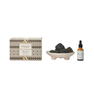 Raumduft-Diffuser – Weißes Kristallglas, Duftöle, 30 ml | PTMD