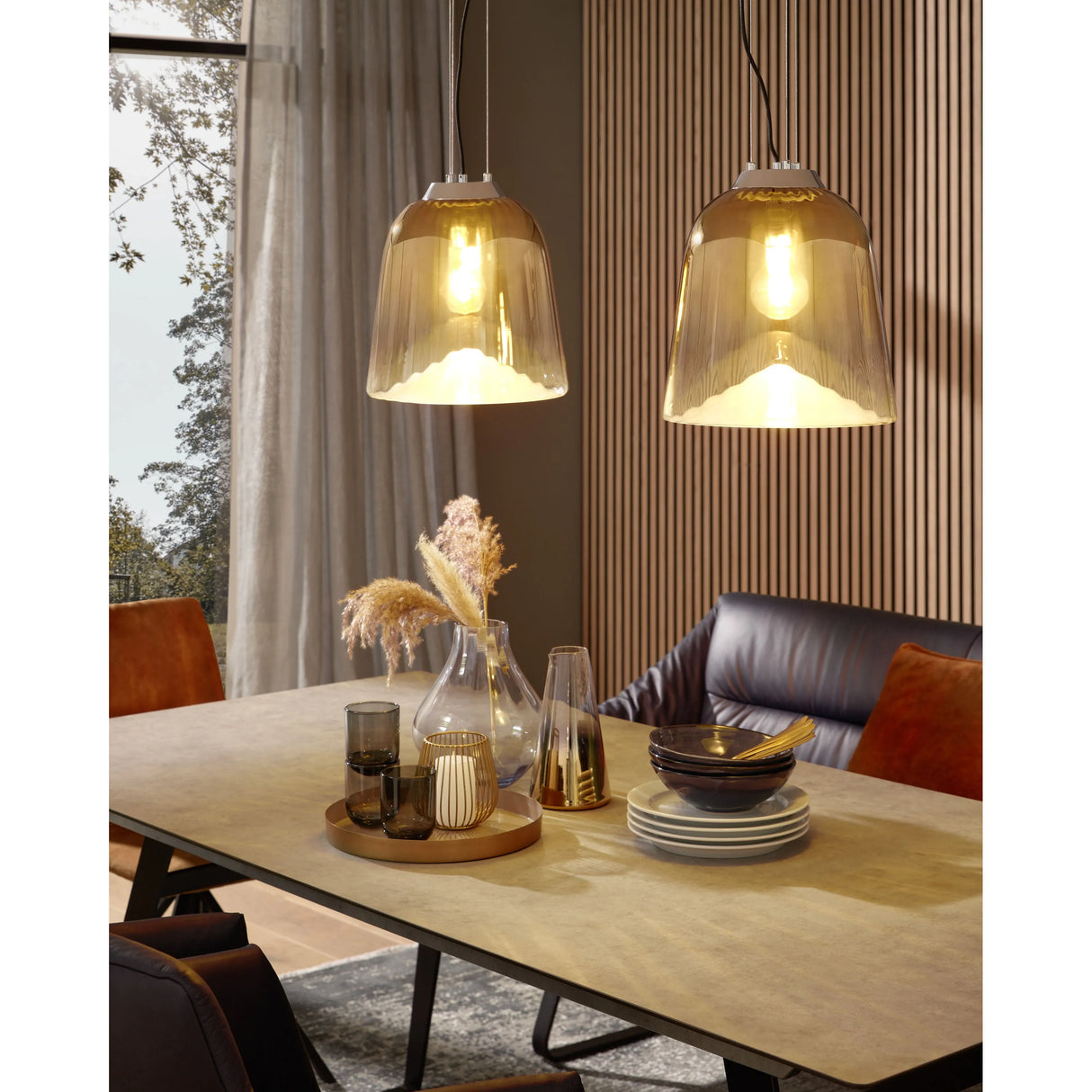 Pendelleuchte - FIORI 1 - fach | Musterring - Esszett Luxury | Stilvolles Wohnen mit Charakter