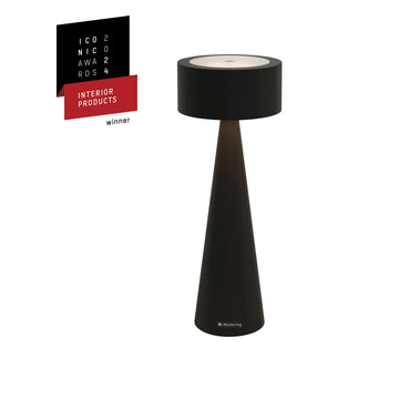 Tischlampe – Akku Betrieb, Touch Dimmer, Innen Aussen, 21 cm - Elody | Musterring