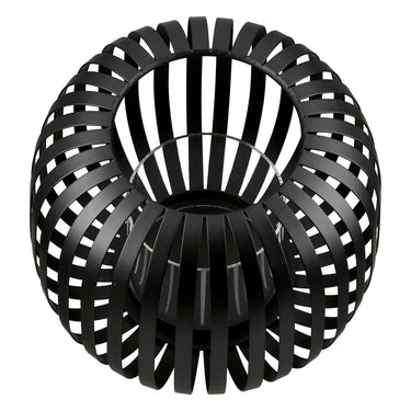 Windlicht – Zeitlose Eleganz, Stimmungsvolles Lichtspiel, Schwarze Akzente, 13 cm - Dogma | Gilde