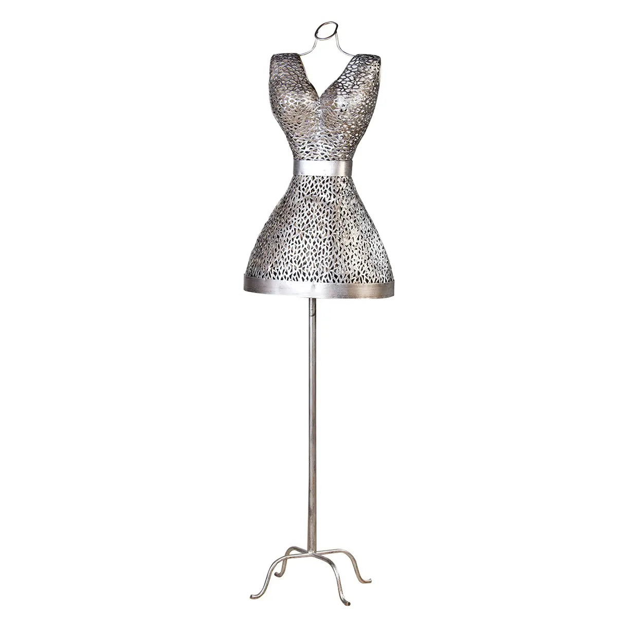 Büste – Silberne Antikoptik, Skulpturale Präsenz, Metallisches Finish, 155 cm - Purley | Gilde