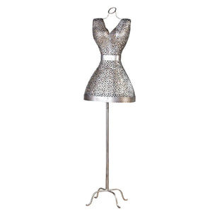 Büste – Silberne Antikoptik, Skulpturale Präsenz, Metallisches Finish, 155 cm - Purley | Gilde
