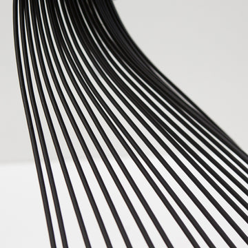 Beistelltisch – Glas Material, Metall Gestell, Runde Form - Ray | Gilde
