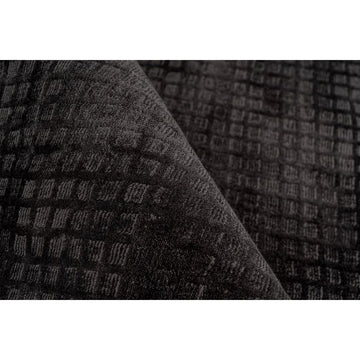 Teppich – Grau Viskose, Weiche Oberfläche, Pflegeleicht Design, 170 cm - Bridget 125 | Kayoom