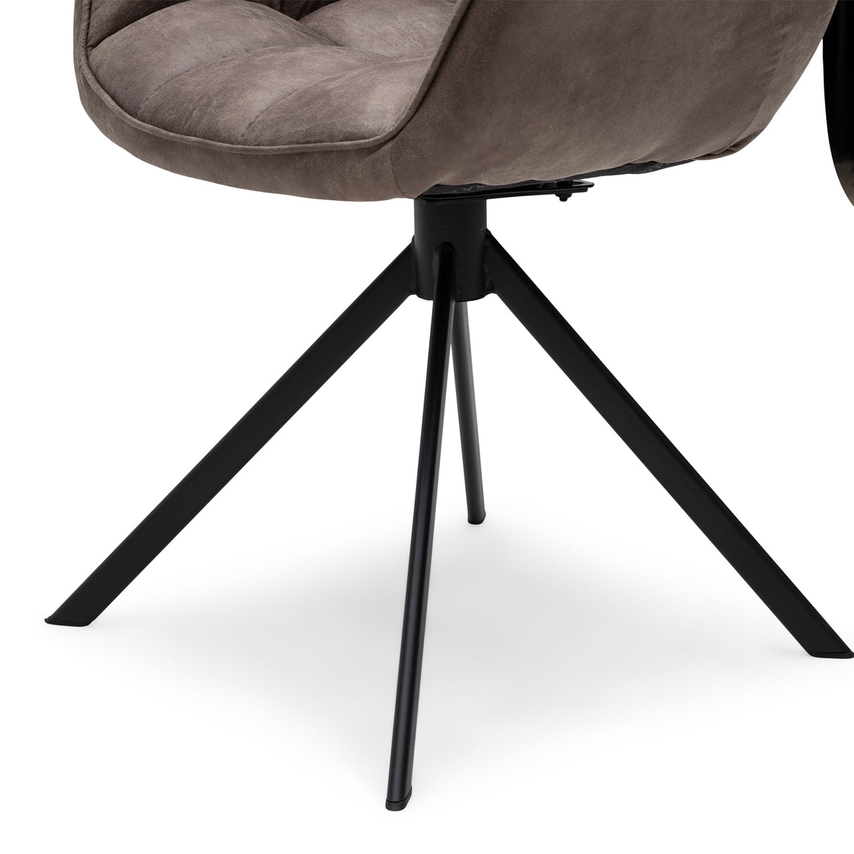 Esszimmerstuhl Kaffeefarbenes Pellini - Leder & Metall 1 – Carnaby | Rivièra Maison - Esszett Luxury | Stilvolles Wohnen mit Charakter