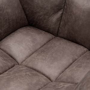 Esszimmerstuhl Kaffeefarbenes Pellini - Leder & Metall 1 – Carnaby | Rivièra Maison - Esszett Luxury | Stilvolles Wohnen mit Charakter