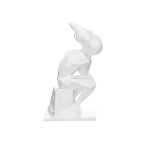 Skulptur Abstraktes Design Porzellan - Optik Handgefertigt – Modell Kenya 110 | Kayoom - Esszett Luxury | Stilvolles Wohnen mit Charakter