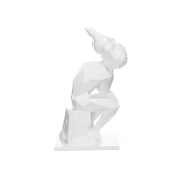 Skulptur Abstraktes Design Porzellan - Optik Handgefertigt – Modell Kenya 110 | Kayoom - Esszett Luxury | Stilvolles Wohnen mit Charakter