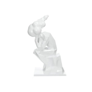 Sculpture Abstract Design Porcelain Look Handmade – Kenya 110 | Kayoom