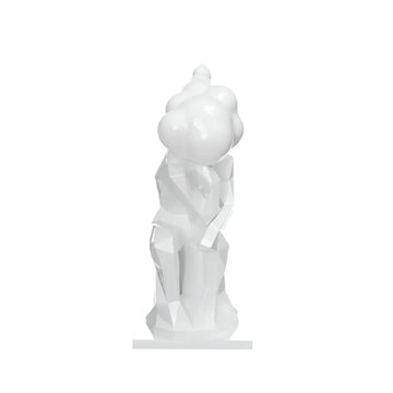 Skulptur Abstraktes Design Porzellan - Optik Handgefertigt – Modell Kenya 110 | Kayoom - Esszett Luxury | Stilvolles Wohnen mit Charakter