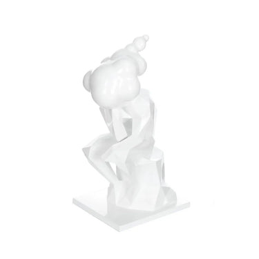 Skulptur Abstraktes Design Porzellan - Optik Handgefertigt – Modell Kenya 110 | Kayoom - Esszett Luxury | Stilvolles Wohnen mit Charakter