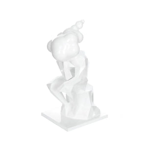 Skulptur Abstraktes Design Porzellan - Optik Handgefertigt – Modell Kenya 110 | Kayoom - Esszett Luxury | Stilvolles Wohnen mit Charakter