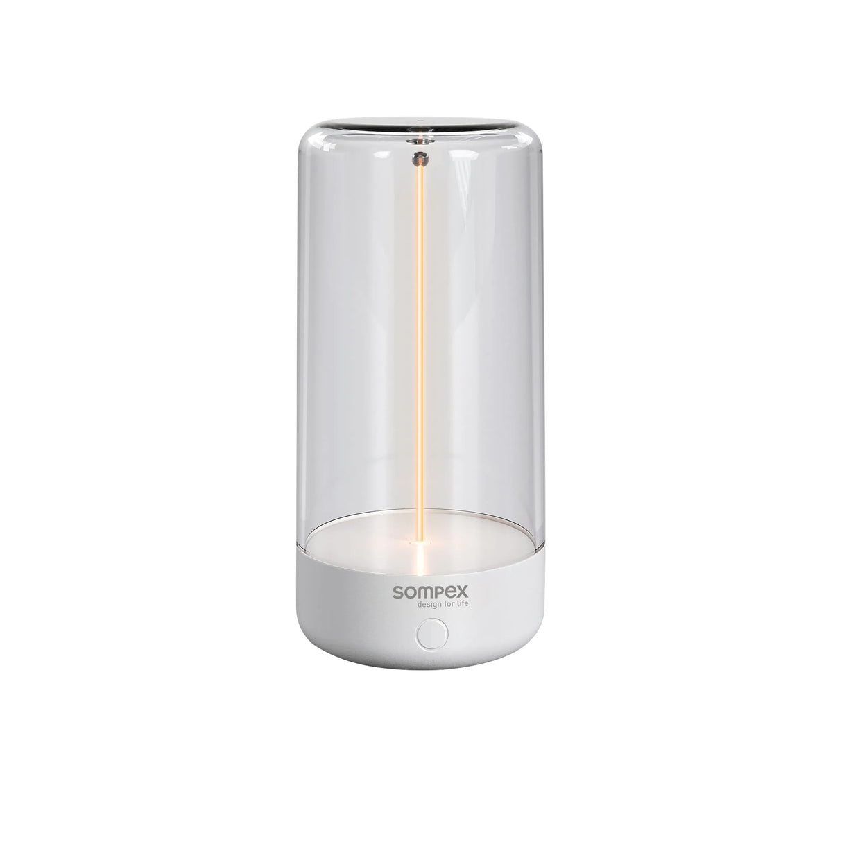 Table lamp with floating filament design magnetic light effect & USB-C charging – PULSE | Sompex