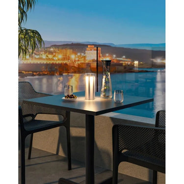 Tischleuchte Wiederaufladbar, 2200–3000K Einstellbares Licht, Touch - Dimmbar mit Memory - Funktion, IP65, 8,5h Akkulaufzeit – Eono | Sompex - Esszett Luxury | Stilvolles Wohnen mit Charakter