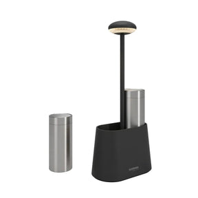 Tischleuchte Wiederaufladbar, 2200–3000K Einstellbares Licht, Touch - Dimmbar mit Memory - Funktion, IP65, 8,5h Akkulaufzeit – Heureka | Sompex - Esszett Luxury | Stilvolles Wohnen mit Charakter