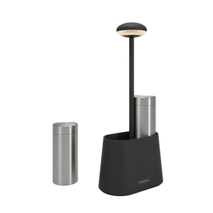 Tischleuchte Wiederaufladbar, 2200–3000K Einstellbares Licht, Touch - Dimmbar mit Memory - Funktion, IP65, 8,5h Akkulaufzeit – Heureka | Sompex - Esszett Luxury | Stilvolles Wohnen mit Charakter