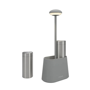 Tischleuchte Wiederaufladbar, 2200–3000K Einstellbares Licht, Touch-Dimmbar mit Memory-Funktion, IP65, 8,5h Akkulaufzeit – Heureka | Sompex