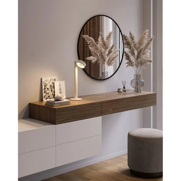 Tischleuchte 360° drehbarer Kopf, Touch - Dimmer, 2 Lichtmodi, IP54, Bis zu 96h Akkulaufzeit – Ronda | Sompex - Esszett Luxury | Stilvolles Wohnen mit Charakter