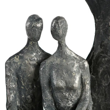 Skulptur – Antikes Finish, Mattes Kunstharz, Paarmotiv, 30 cm - Love Place | Gilde