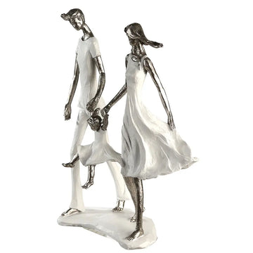 Skulptur – Mattes Kunstharz, Strukturierte Oberfläche, Familienmotiv, 12 cm - Family | Gilde