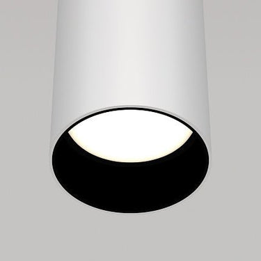 Pendelleuchte Weißes Aluminiumgehäuse mit 10W GU10 LED, IP20 Schutzklasse und modernem Design – Focus | Maytoni - Esszett Luxury | Stilvolles Wohnen mit Charakter