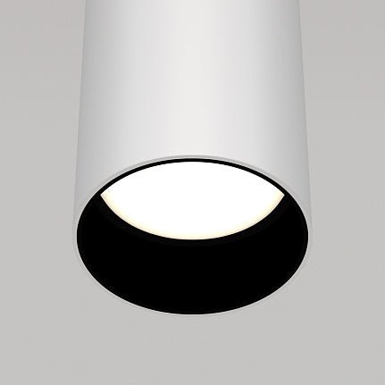 Pendelleuchte Weißes Aluminiumgehäuse mit 10W GU10 LED, IP20 Schutzklasse und modernem Design – Focus | Maytoni - Esszett Luxury | Stilvolles Wohnen mit Charakter
