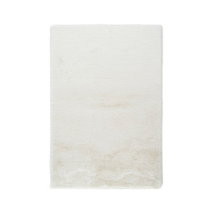 Badematte – Weiches Garn, Flauschige Oberfläche, Weißer Farbton, 50 x 90 cm - Rabbit 625 | Kayoom