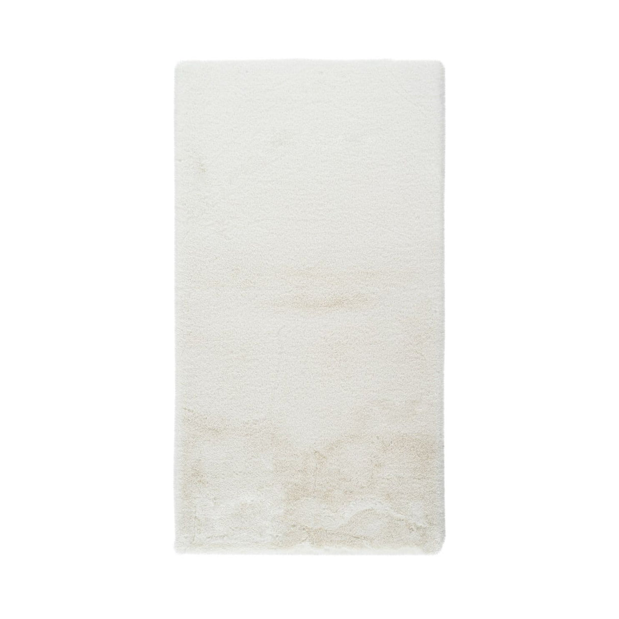 Badematte – Weiches Garn, Flauschige Oberfläche, Weißer Farbton, 50 x 90 cm - Rabbit 625 | Kayoom