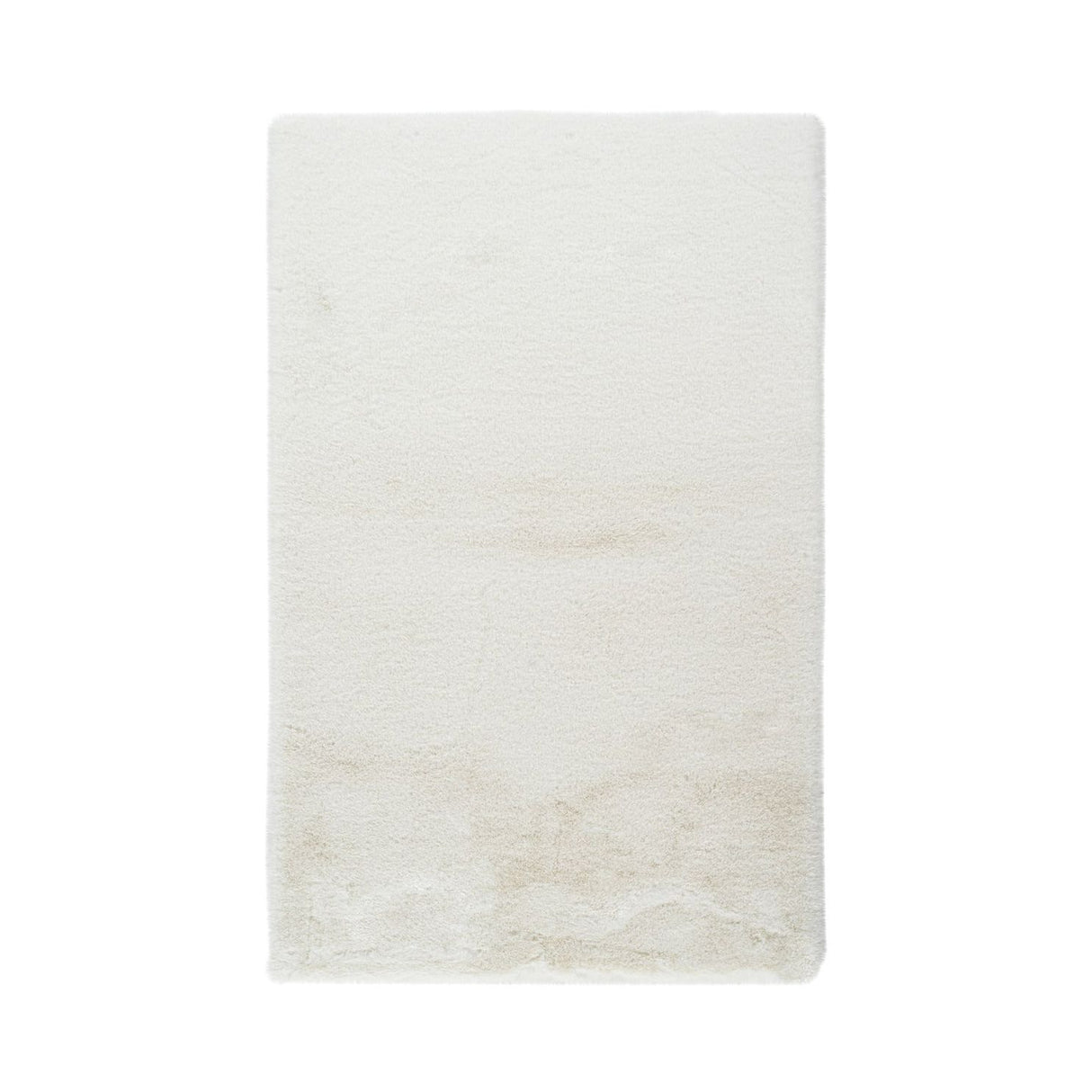 Badematte – Weiches Garn, Flauschige Oberfläche, Weißer Farbton, 65 x 100 cm - Rabbit 625 | Kayoom