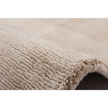 Teppich – Elfenbeinfarbene Töne, Retro Muster, Edler Viskoseflor, 170 cm - Luxury 110 | Kayoom