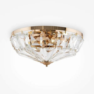 Ceiling lamp Gold Crystal Facets 4× E14 – Facet | Maytoni