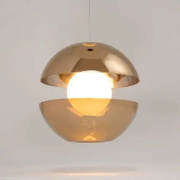 Pendant Light Gold-colored Glass Diffuser Modern Design & Integrated LED – Rebel | Maytoni