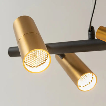 Pendant Light Crystal & Metal Design Adjustable Height & Integrated LED – Tau | Maytoni