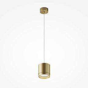 Pendelleuchte Mattgoldenes Aluminiumgehäuse mit GX53 - Fassung, modernem Design und energiesparender Beleuchtung – Arc | Maytoni - Esszett Luxury | Stilvolles Wohnen mit Charakter