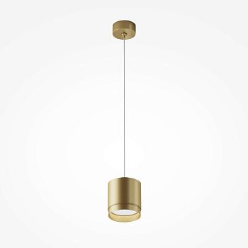 Pendelleuchte Mattgoldenes Aluminiumgehäuse mit GX53 - Fassung, modernem Design und energiesparender Beleuchtung – Arc | Maytoni - Esszett Luxury | Stilvolles Wohnen mit Charakter