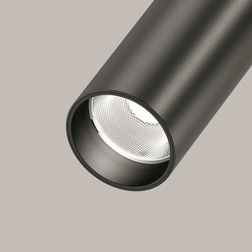 Deckenleuchte Matte Schwarze Aluminium - Oberfläche – Focus LED | Maytoni - Esszett Luxury | Stilvolles Wohnen mit Charakter