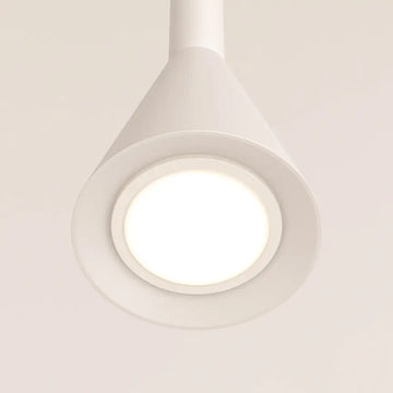 Pendelleuchte – Weißes Finish, Metallschirm, Höhenverstellbar, GU10 Fassung - Arrow | Maytoni