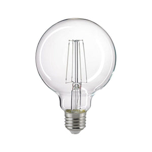 7W Globe 95 Filament Snow klar E27 806lm 2700K dim von Sigor - Esszett Luxury | Stilvolles Wohnen mit Charakter