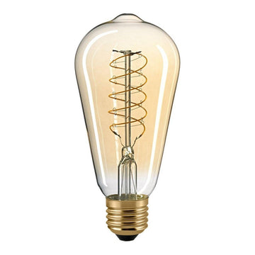 7W SLIM Rustika Filament gold E27 640lm 2500K VDS von Sigor - Esszett Luxury | Stilvolles Wohnen mit Charakter
