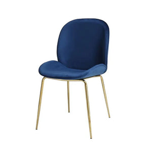 Stuhl Gestepptes Rücken - Design Samtbezug Messing - Gestell – Charlize 110 | Kayoom - Esszett Luxury | Stilvolles Wohnen mit Charakter