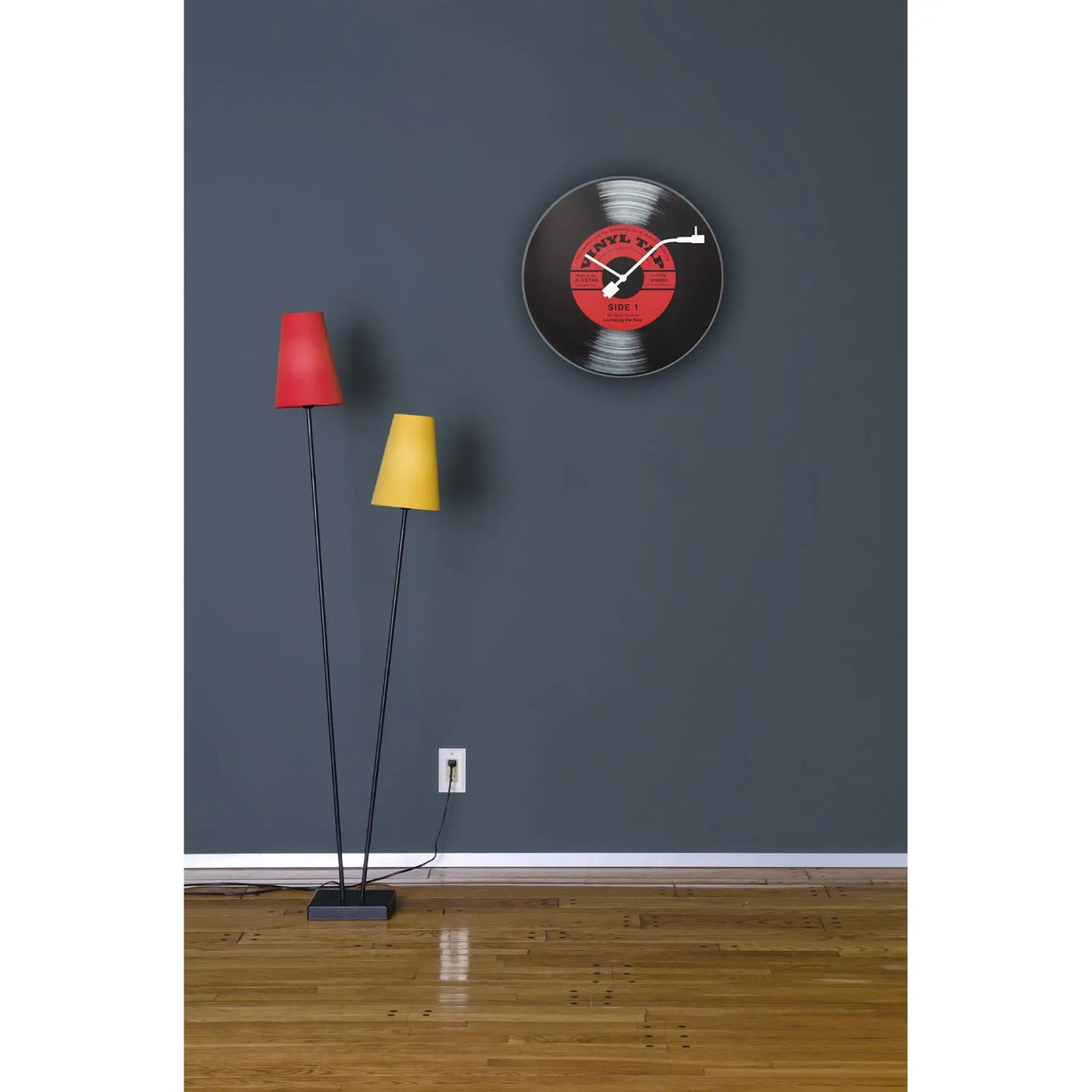 Wanduhr – Schallplattenoptik, Zeiger Nadel, Stilles Werk - Vinyl | NeXtime
