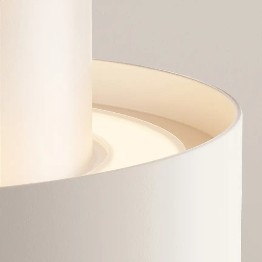 Deckenleuchte – Weißes Aluminium, 16 W Leistung, Warmweiß, Ø12 cm - Planet | Maytoni