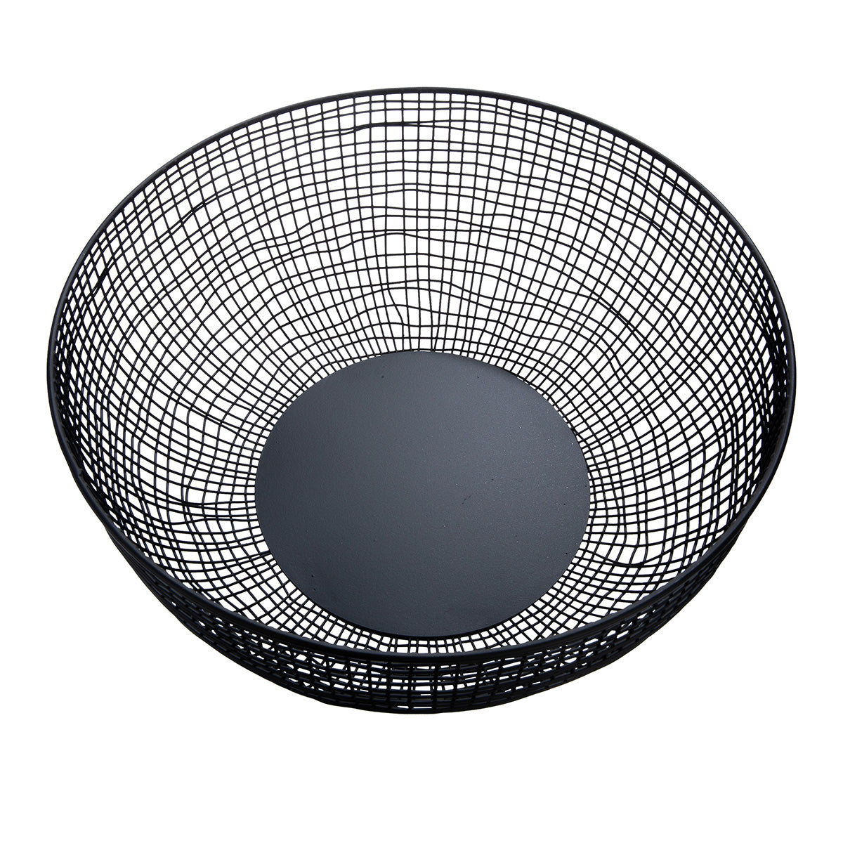 Schale – Schwarzes Metall, Mattes Finish, Drahtgeflecht Design - Welding | Gilde