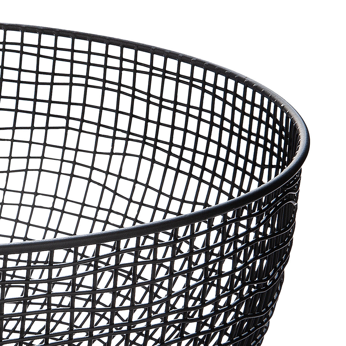 Schale – Schwarzes Metall, Mattes Finish, Drahtgeflecht Design - Welding | Gilde