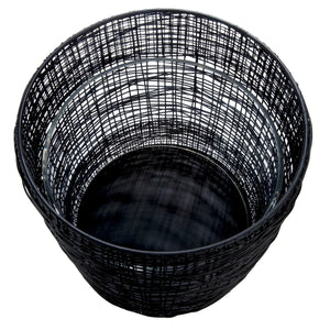 Windlicht – Schwarzes Metall, Matte Optik, Höhe 31 cm - Welding | Gilde