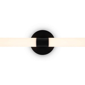 Wandleuchte Schwarz Aluminium, matter weißer Diffusor, 16 W LED 3000 K – Axis | Maytoni - Esszett Luxury | Stilvolles Wohnen mit Charakter