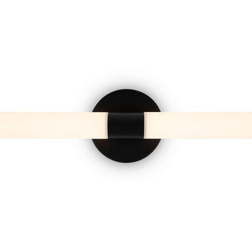 Wandleuchte Schwarz Aluminium, matter weißer Diffusor, 16 W LED 3000 K – Axis | Maytoni - Esszett Luxury | Stilvolles Wohnen mit Charakter