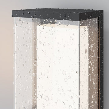 Wandleuchte mit schwarzem Aluminiumgehäuse und satiniertem Glasdiffusor – Baker Street | Maytoni - Esszett Luxury | Stilvolles Wohnen mit Charakter
