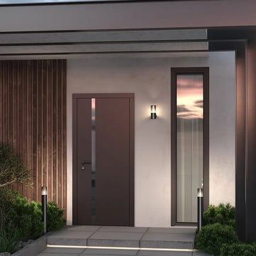 Landscape lights with graphite finish aluminum-glass housing IP54 protection – AMAS | Maytoni