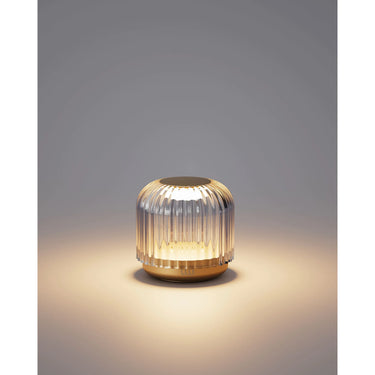 Tischleuchte – Kabelloses Design, Kristallglas Optik, Stufenlos Dimmbar - Grenelle | ELLE Decoration